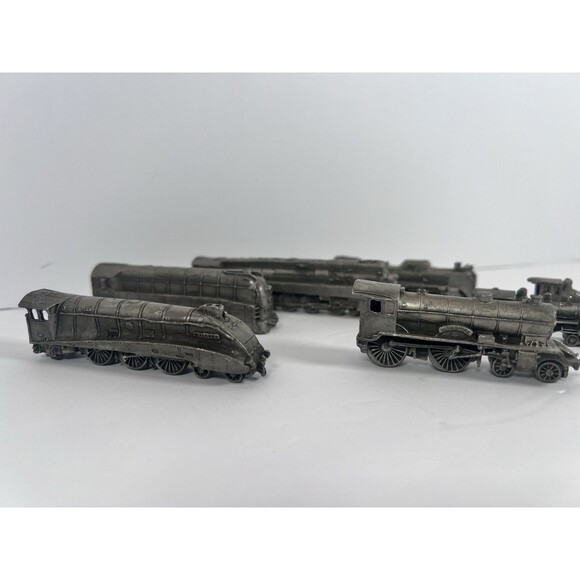 Franklin Mint Pewter Locomotives The World’s Greatest Locomotives Collection VTG - Picture 2 of 13